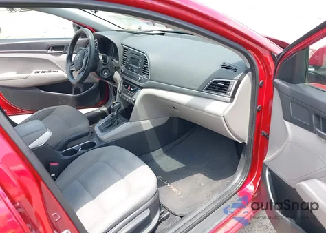 2017 Hyundai Elantra Se из США, поврежденный, VIN KMHD74LFXHU400569